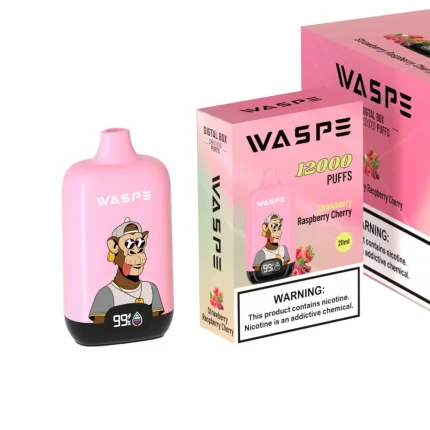 WASPE 12000 Puffs Digital Box jednorázová e cigareta která vás jen tak neopustí
