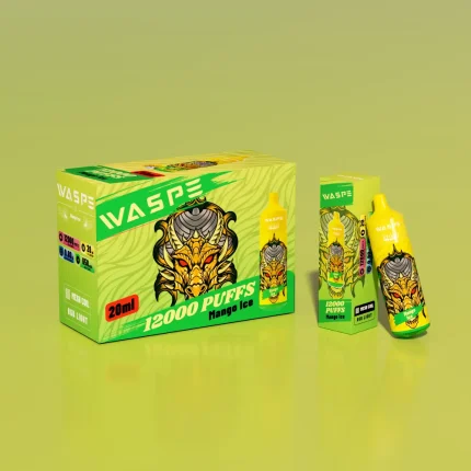 WASPE 12000 Puffs Mango Ice jednorázová e cigareta která mění pravidla hry