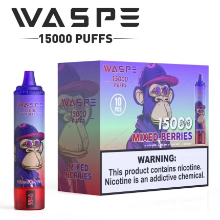 WASPE 15000 Inteligentní monstrum s chutí lesních plodů které musíte mít