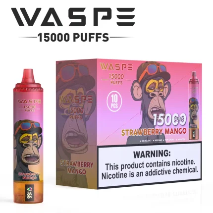 WASPE 15000 Puffs Inteligentní bestie která změní váš pohled na vaping