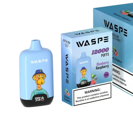 WASPE 12000 Puffs Digital Box moderní jednorázová e cigareta pro maximální požitek
